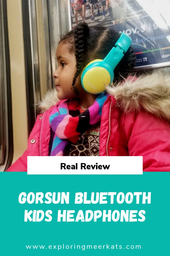 Gorsun kids headphones review Pinterest