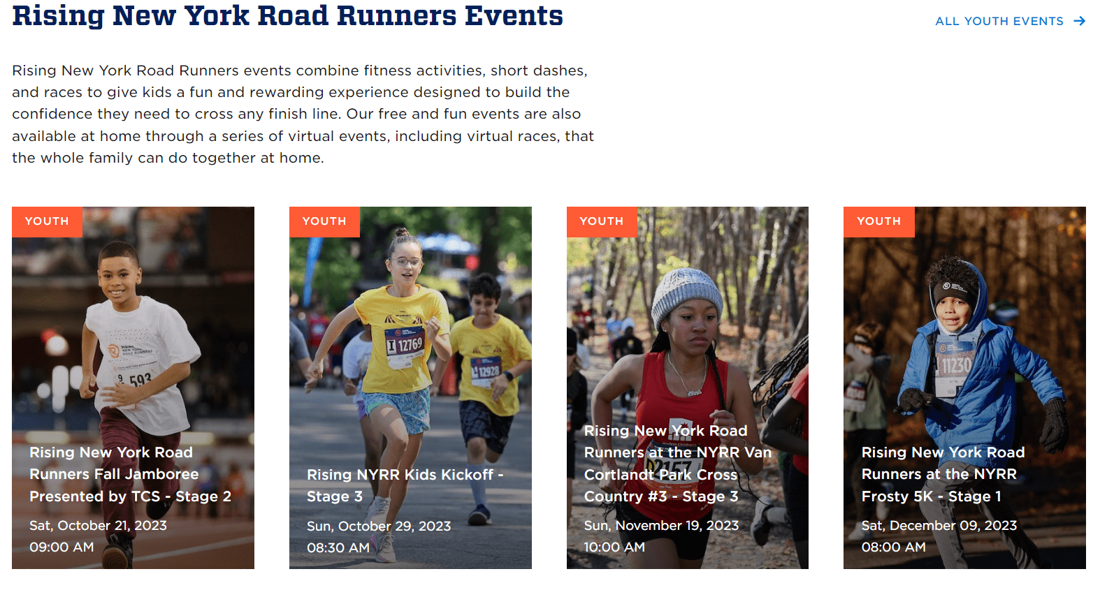 Rising NYRR Youth Events